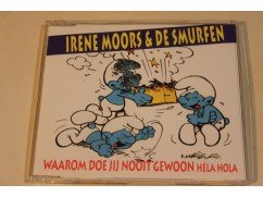 238e - cd single - irene moors & de smurfen - waarom doe jij nooit gewoon hela hola - 4 nrs - nr. 1