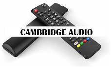 Vervangende afstandsbediening voor de CAMBRIDGE AUDIO apparatuur.