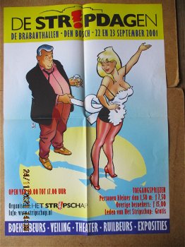 ad1076 stripdagen poster 2001 - 0