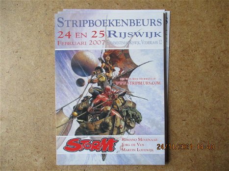 ad1083 stripboekenbeurs 2007 flyer - 0