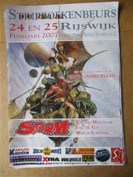 ad1084 stripboekenbeurs 2007 poster - 0