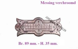 = Slinger uitslagplaatje =45673