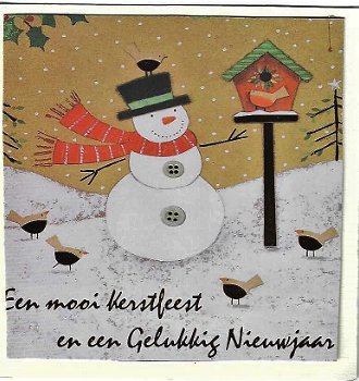 zelf gemaakte kerstkaarten 26 - 0