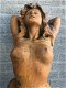 Een prachtig gietijzeren beeld van een ontblote vrouw - 5 - Thumbnail