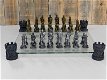 Een prachtig schaakspel-schaakbord- met glas-kado - 1 - Thumbnail
