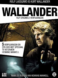 Wallander Vijf Originele Verfilmingen (6 DVD)  Nieuw/Gesealed