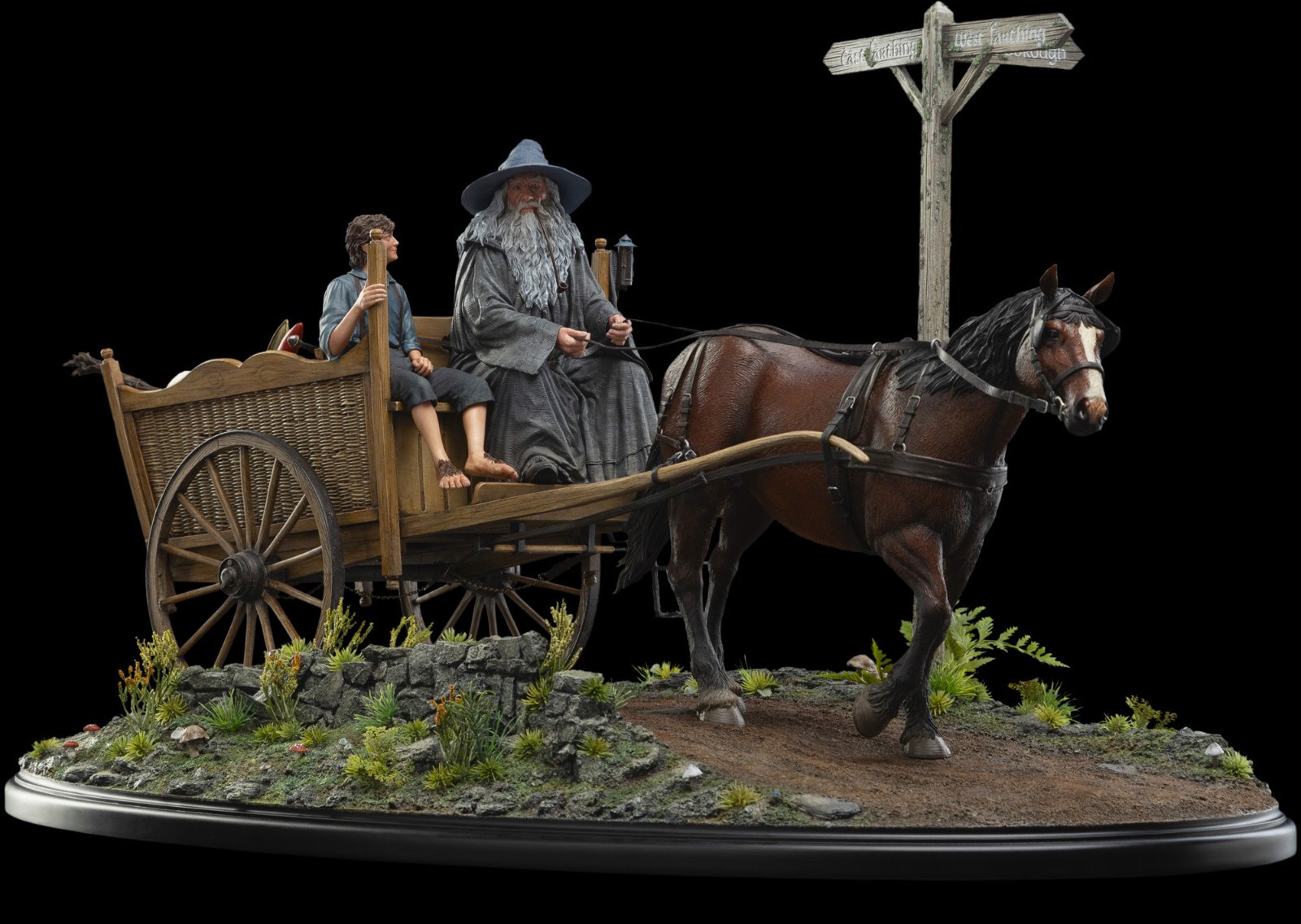 Weta LOTR Gandalf & Frodo Masters Collection - nr. 1