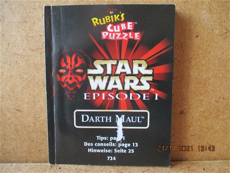 ad1145 star wars darth maul instructieboekje - 0