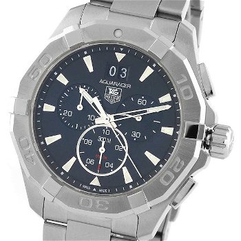 TAG HEUER Aquaracer 43mm Quartz Chronograph Mens Watch CAY1110.BA0927 - 3