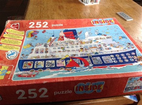 puzzel Jumbo inside, 252 stukjes - 0