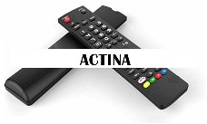 Vervangende afstandsbediening voor de ACTINA apparatuur.