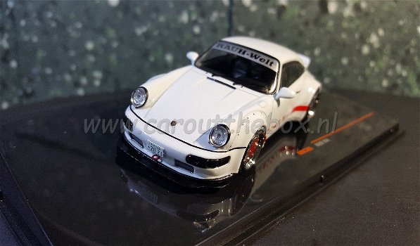 Porsche 911(964) wit 1:43 Ixo V559 - 1