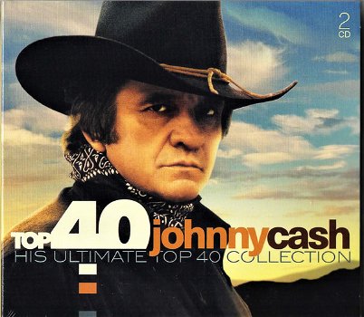 Johnny Cash – Top 40 Johnny Cash His Ultimate Top 40 Collection (2 CD) Nieuw/Gesealed - 0