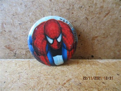 ad1171 spiderman button - 0