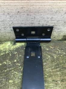Set grote scharnieren, 400 mm, zwart gecoat - Afbeelding 5