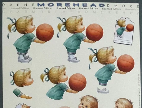 MOREHEAD 11052-074 --- Basketbal spelen / Basketballen - 1