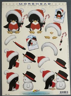 MOREHEAD 11052-033 --- Pinguin en sneeuwpop