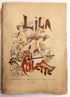 [Belle Epoque] Lila et Colette 1885 Mendès - art nouveau