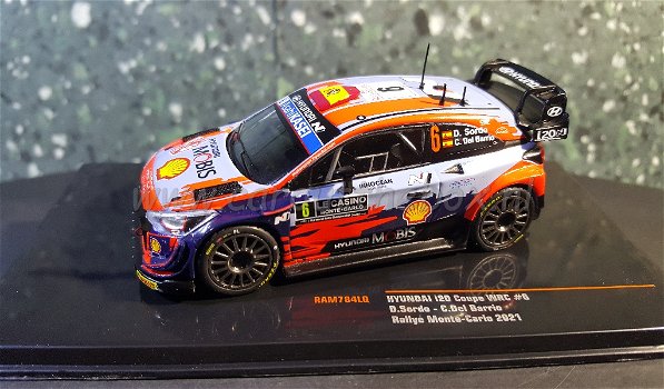 Hyundai i20 WRC #6 Monte Carlo 2021 1/43 Ixo V568 - 0