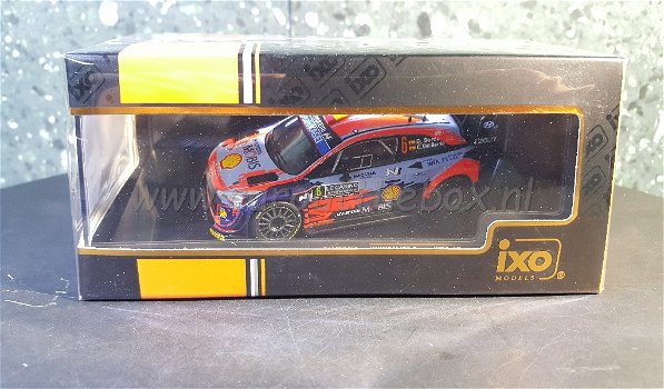 Hyundai i20 WRC #6 Monte Carlo 2021 1/43 Ixo V568 - 3