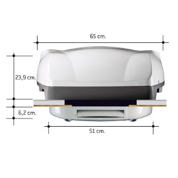 Telair 5400H, de ideale airconditioning voor uw camper. Stil en zeer energie zuinig. - 3