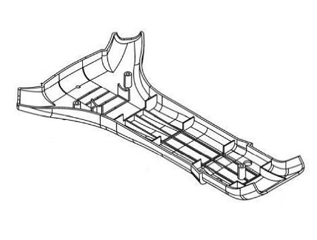 Teleco 10539 spare part Buisafdekkap LNB onderkant E.85 - 0