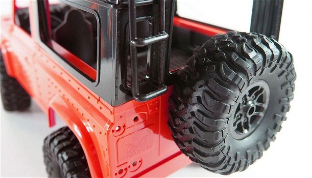 22374 GELÄNDEWAGEN CRAWLER 4WD 1:12 RTR ROT Demo - 4