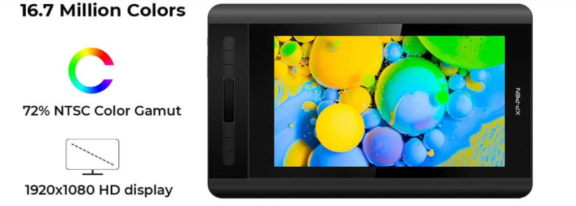 XP-Pen Artist 12 Graphic Tablet with 11.6 Inch 1920 x 1080 - 3