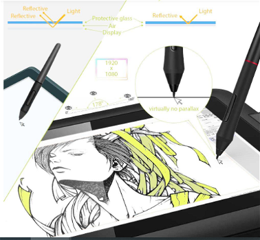 XP-PEN Artist 12 Pro Graphic Tablet with 11.6 Inch IPS Displ - 3