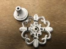 Smeedijzeren deurknop, kastknop, meubelbeslagold-white - 5