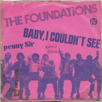 The Foundations – Baby, I Couldn't See (1969) - 0