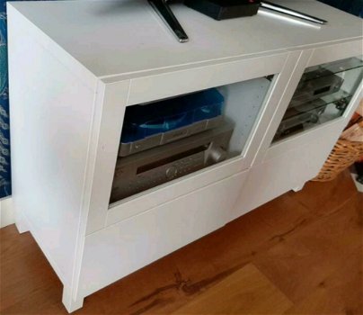 Ikea wit TV meubel kastje - 0