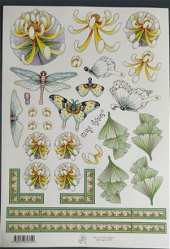 MARIJ RAHDER - C 2575 --- Bloemen en vlinders - 0