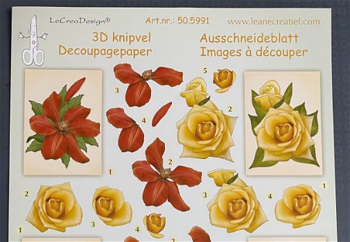 LeCreaDesign Nr. 50.5991 --- Bloemen - 1