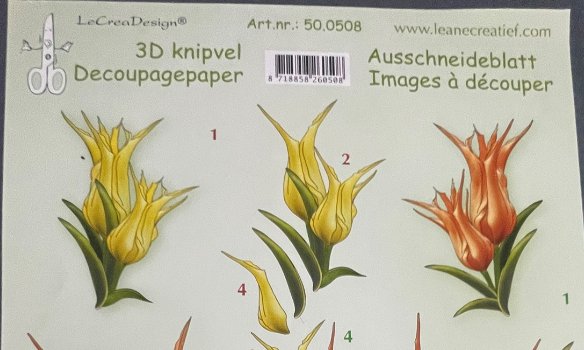 LeCreaDesign Nr. 50.0508 --- Bloemen - 1