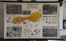 Schoolkaart van "Alpenländer"