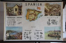 Schoolkaart van "Spanien"