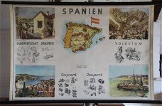 Schoolkaart van "Spanien"
