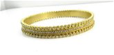 Prachtige armband met strass - 1 - Thumbnail