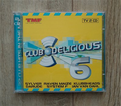 De verzamel-2-CD Club Delicious Volume 6 van Edel Records. - 0