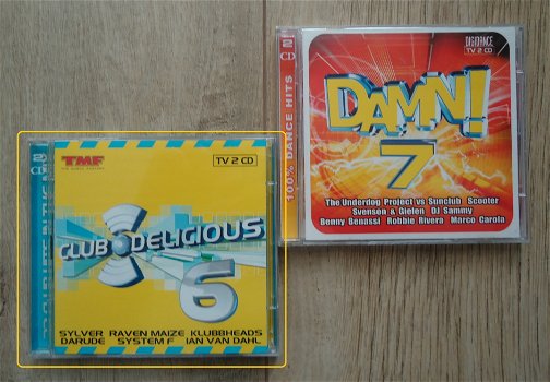 De verzamel-2-CD Club Delicious Volume 6 van Edel Records. - 4