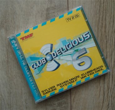 De verzamel-2-CD Club Delicious Volume 6 van Edel Records. - 5
