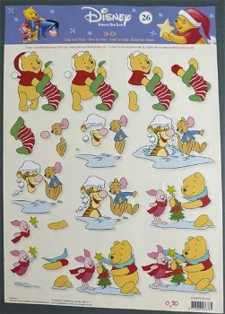 DISNEY WP - STAPPOOH26 --- Winnie the Pooh en vrienden / Winter - 0
