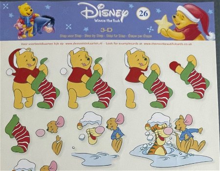 DISNEY WP - STAPPOOH26 --- Winnie the Pooh en vrienden / Winter - 1