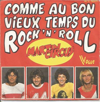 Martin Circus – Comme Au Bon Vieux Temps Du Rock 'N' Roll (1977) - 0