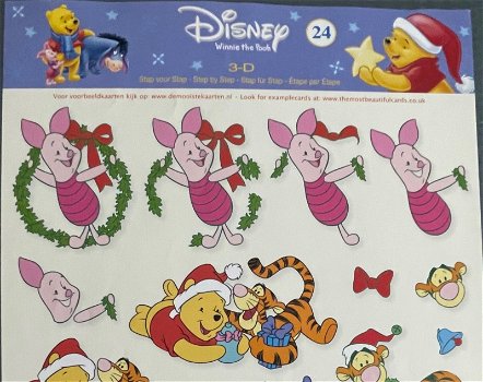 DISNEY WP - STAPPOOH24 --- Winnie the Pooh en vrienden / Kerstmis - 1