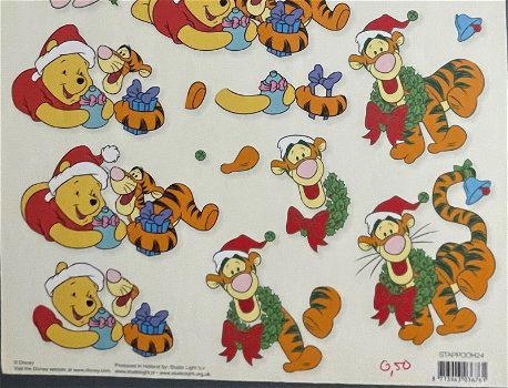 DISNEY WP - STAPPOOH24 --- Winnie the Pooh en vrienden / Kerstmis - 2