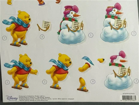 DISNEY WP - STAPPOOH05 --- Winnie the Pooh en vrienden / Winter - 2