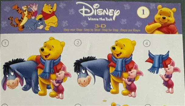 DISNEY WP - STAPPOOH01 --- Winnie the Pooh en vrienden - 1