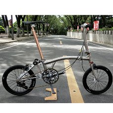 Ti Atom/2021 titanium folding bike 7speed